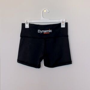 NWT Dynamic Athletica yoga shorts , M, black